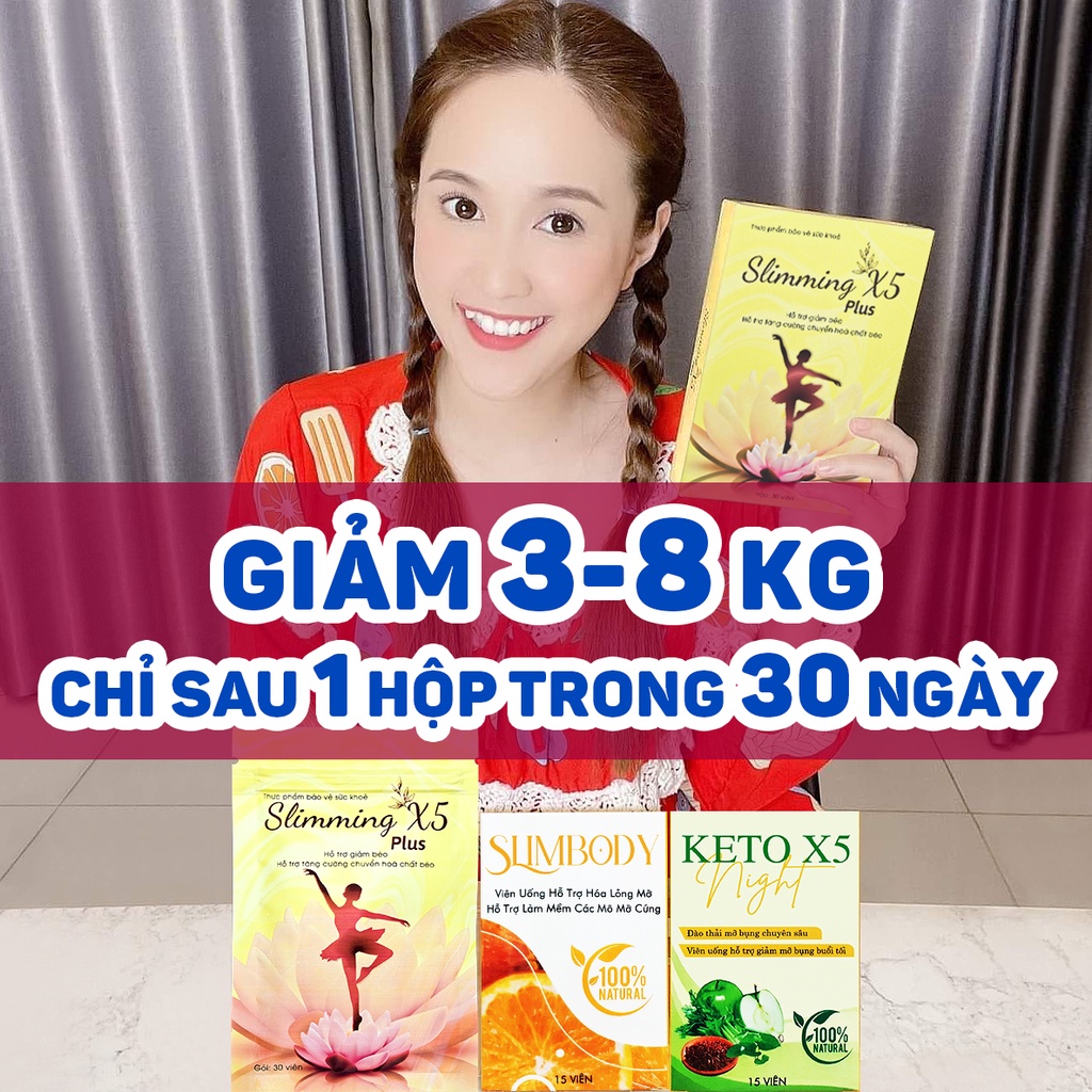 Viên Giảm Cân Cấp Tốc Dilocy Slimming X5  Giảm Mỡ Bụng, Hỗ Trợ Giảm Cân Nhanh Tại Nhà - ROXI Beauty