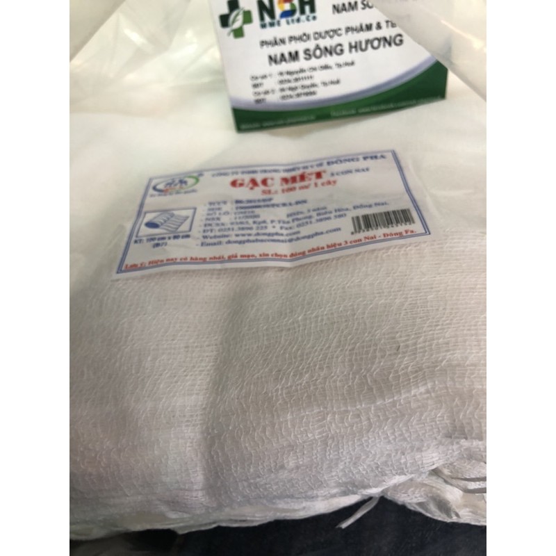 ❤️ BĂng GẠC MÉT Y TẾ ĐÔNG FA 20m, 30m, 50m Băng Gạc Y Tế Mét Đông Pha 100% Sợi Cotton -Gạc Mét Y Tế Dài