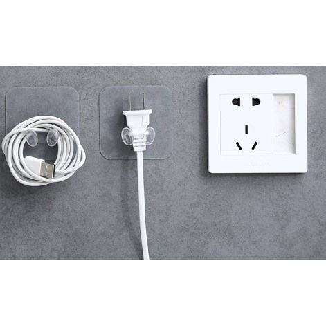 Combo 10 Miếng Dán Tường Treo Phích Cắm Đa Chức Năng 88092 KOREA STORE88