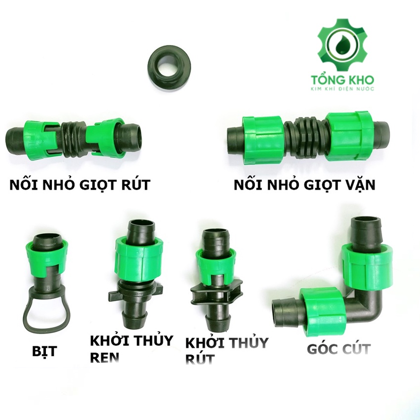 Khởi thủy nhỏ giọt ống loại vặn 16mm - Khởi thủy nhỏ giọt kết nối ống nhanh chóng hiệu quả -  Tổng kho kim khí điện nước