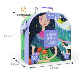 Xếp Hình Vali Sleeping Beauty - Mideer