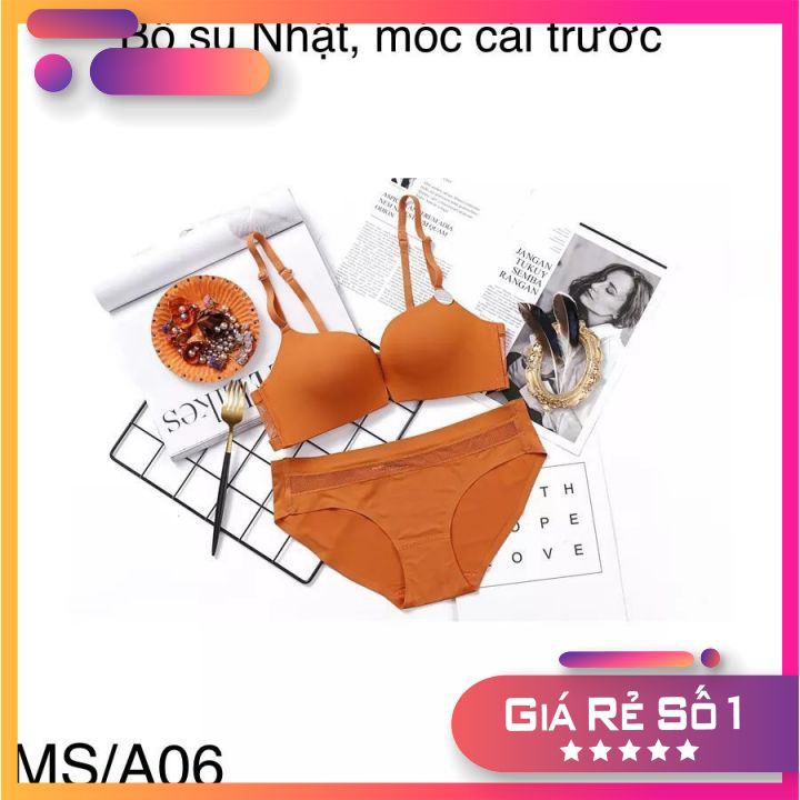 { FreeShip Chính Hãng MuJi_Mẫu Mới Nhất Năm 2021 } Bộ Quần kèm Áo  lót đúc su Nhật sexy siêu hot | BigBuy360 - bigbuy360.vn
