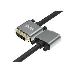 CÁP DVI DÀI 1,5M dây dù loại tốt.UNITEK (Y-C 208DGY)