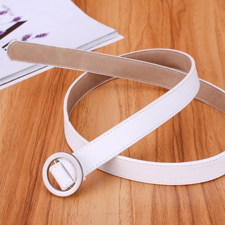 Dây nịt Vuông chữ nhật Bản Nhỏ 2,3cm - Thắt Lưng Nữ Vuông nhỏ Ulzzang