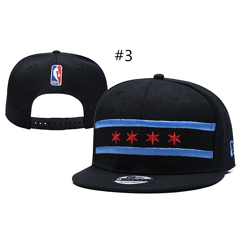 Mũ Lưỡi Trai Bóng Chày In Chữ Chicago Bulls Có Thể Điều Chỉnh Dễ Phối Đồ Cho Nam Và Nữ