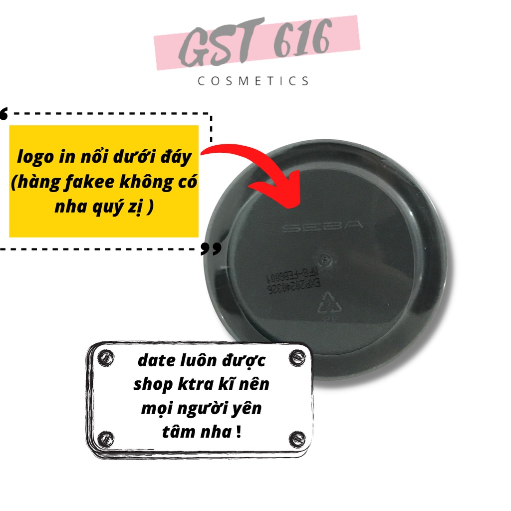 Sáp vuốt tóc nam tạo kiểu SEBA chính hãng nhà GST616 siêu giữ nếp