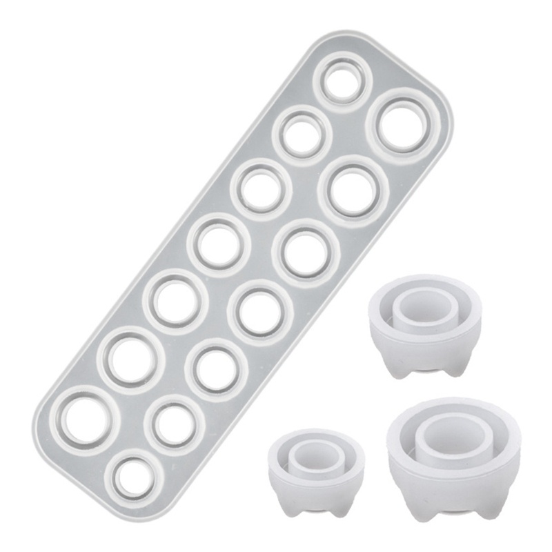 Khuôn Silicone Làm Trang Sức 17 Ô