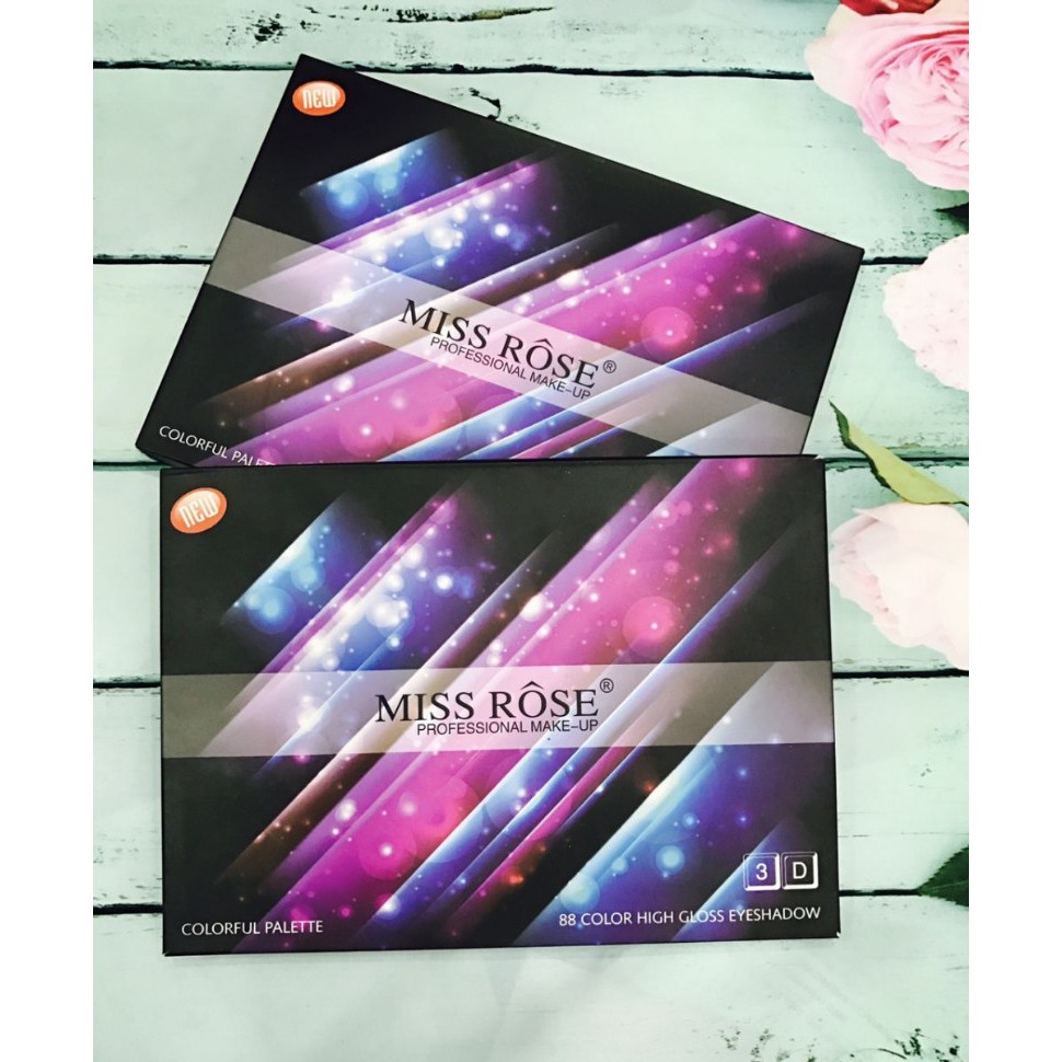 Phấn mắt Miss Rose 88 Color cao cấp