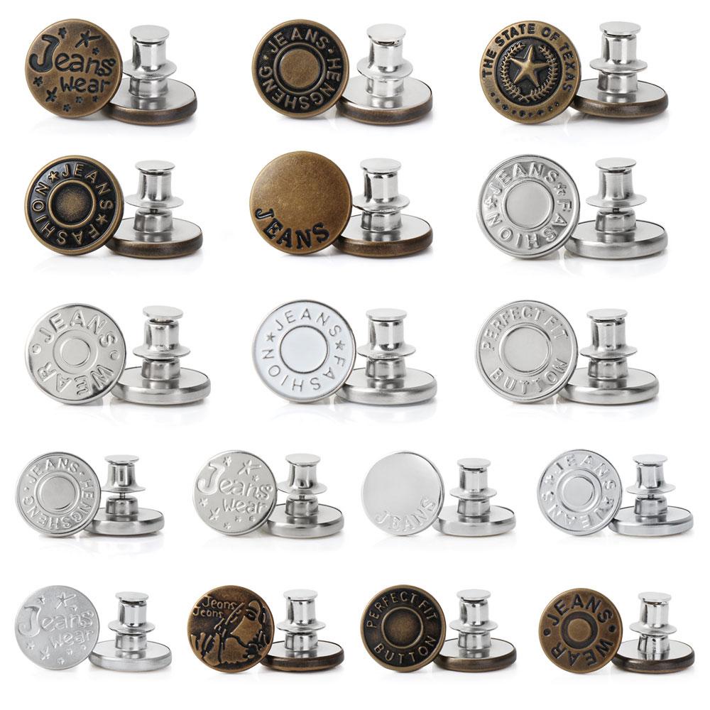 SUSANS Set 1 / 4 Nút Điều Chỉnh Thắt Lưng Quần Jean Tiện Dụng
