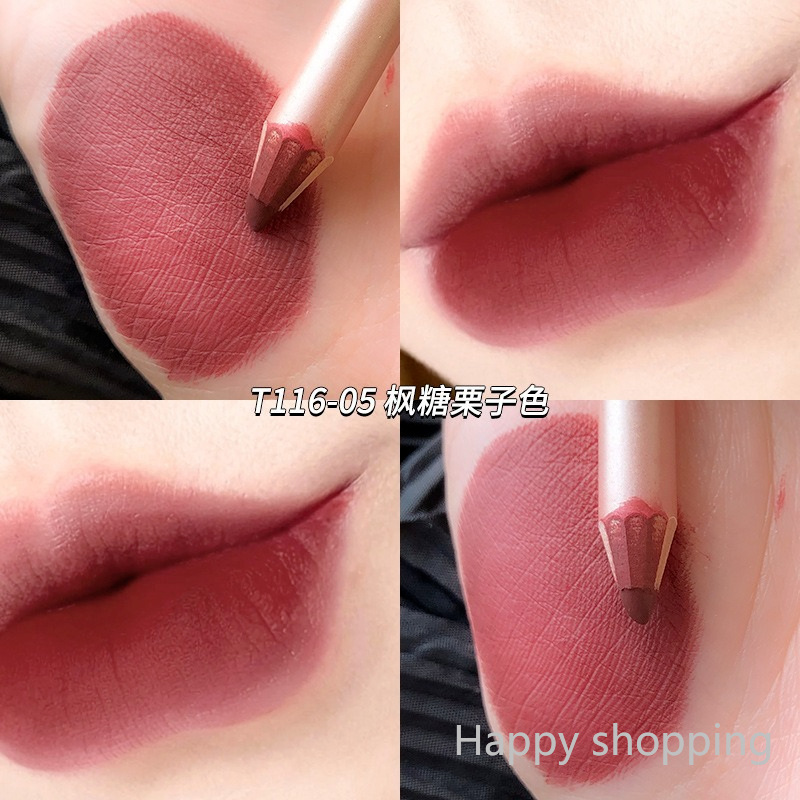 (Hàng Mới Về) Bút Kẻ Viền Môi Chống Thấm Nước Lâu Trôi Không Lem Màu | BigBuy360 - bigbuy360.vn