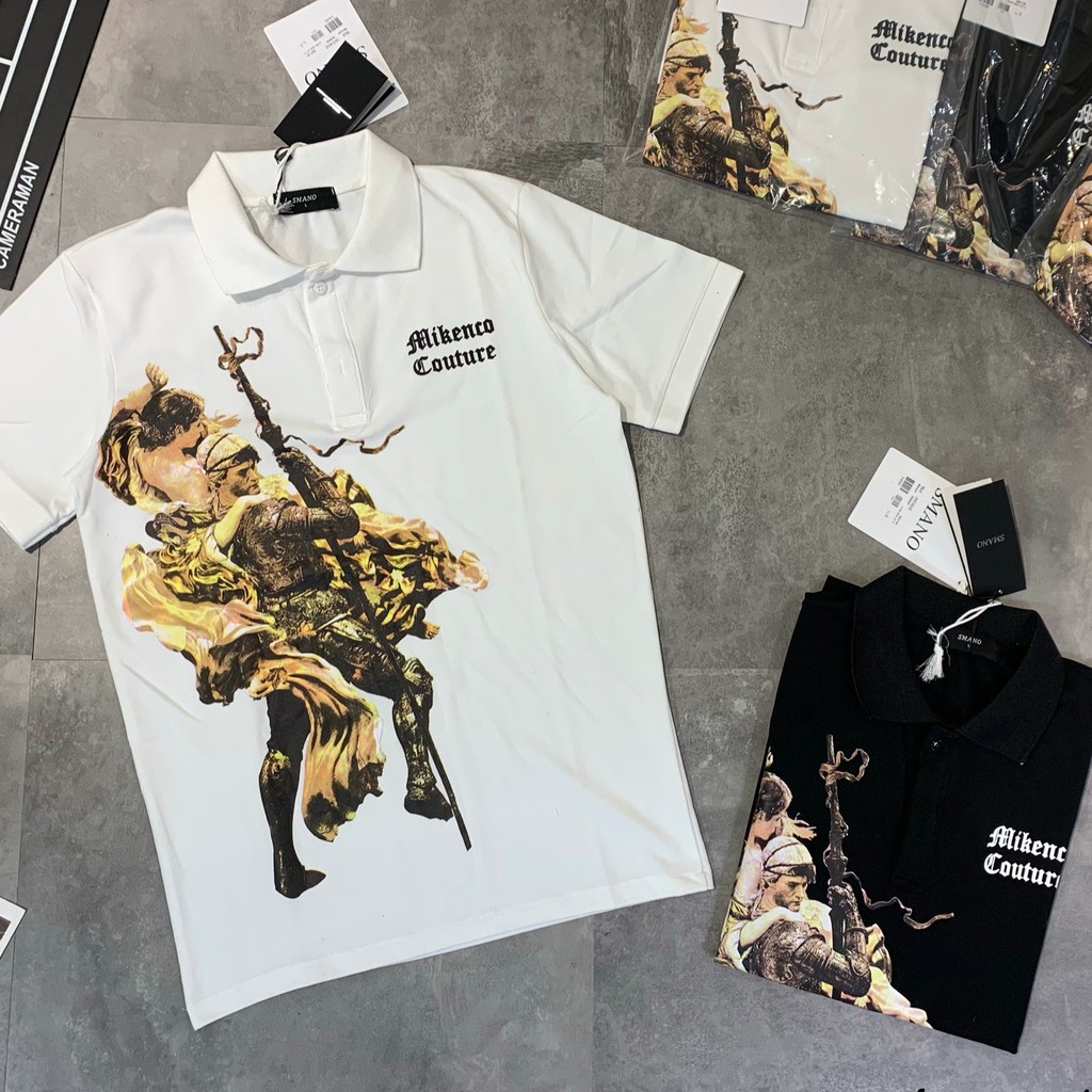 Áo Thun Cổ Bẻ, Áo Polo Nam In Hình 3D Game Mikenko Hot 2021 Chất Thun Cotton 4C Mềm Mịn - AC103 - Shopmens | BigBuy360 - bigbuy360.vn