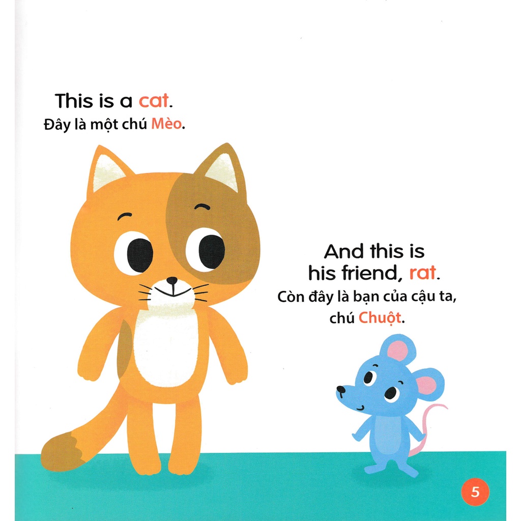 Sách Tham Khảo - Cùng Con Học Ngữ Âm Tiếng Anh Qua 3 Cấp Độ - Các Câu Chuyện Chứa Nguyên Âm Ngắn - Cấp Độ 3 - DTI