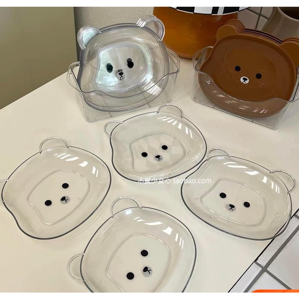 Đĩa Gấu Brown (8 dĩa + 1 khay)