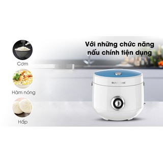 Nồi cơm nắp gài sunhouse shd8606 1.8 lít