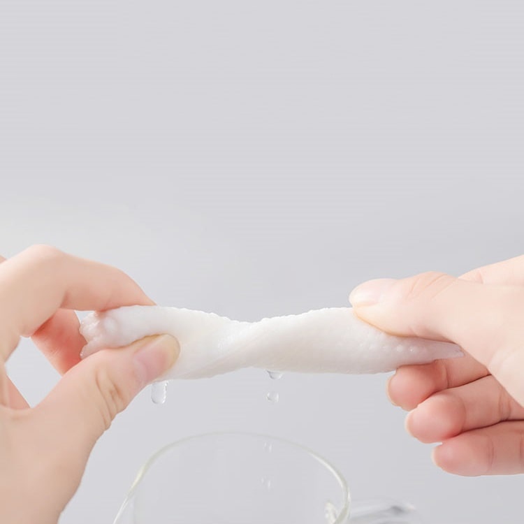 Khăn Lau Mặt Dùng 1 Lần HINAKY Lau Khô Lau Ướt - Khăn Giấy Đa Năng Dạng Cuộn 40 Tờ Animerry