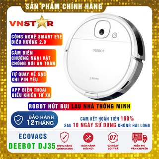 Robot hút bụi lau nhà ECOVACS DEEBOT DJ35 - Hàng Trưng Bày Chưa Sử Dụng