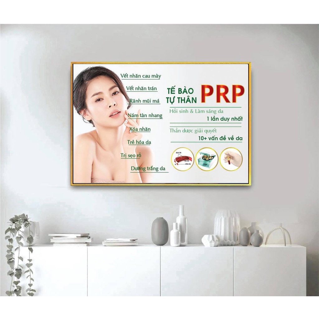 Tranh sang trọng và hiện đại cho spa- chăm sóc da -thẩm mỹ viện kích thước khung tranh  theo yêu cầu