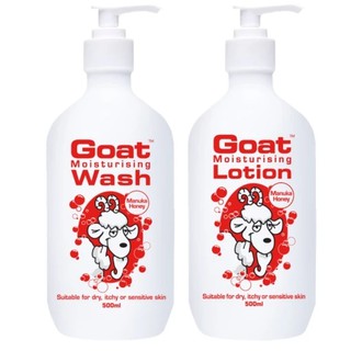 Bộ sữa tắm dưỡng thể sữa dê goat hương mật ong manuka