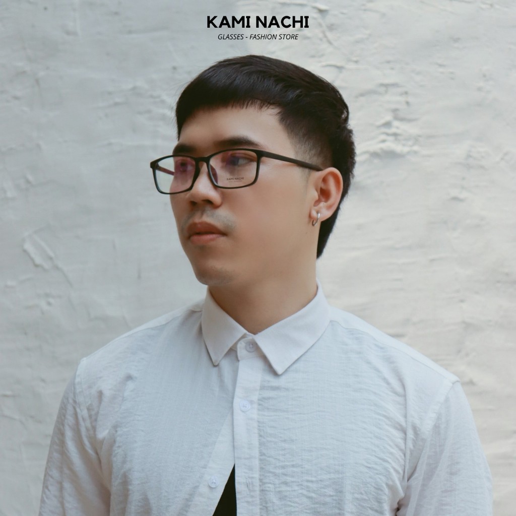 Gọng kính thời trang nam nữ KAMI NACHI dáng vuông phong cách đơn giản 2392 [CÓ THỂ LẮP TRÒNG CẬN] | BigBuy360 - bigbuy360.vn