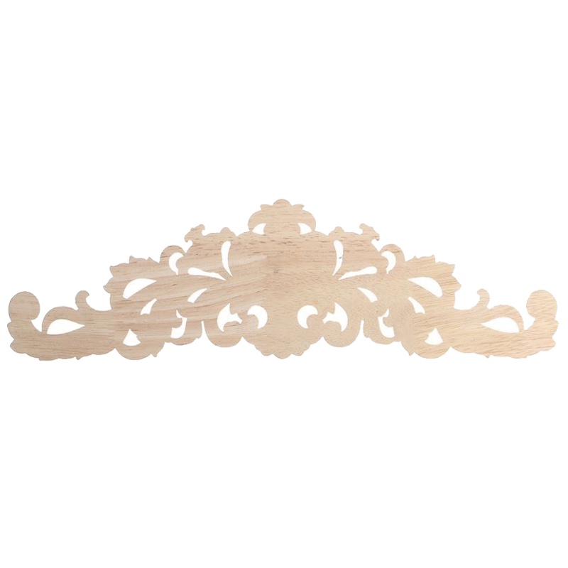 Miếng Gỗ Tự Nhiên Kích Thước 40X12Cm Với Họa Tiết Chạm Khắc Dùng Trong Trang Trí Nội Thất Màu Sắc