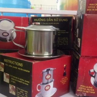 Phin pha Cafe inox 100% chuẩn Việt