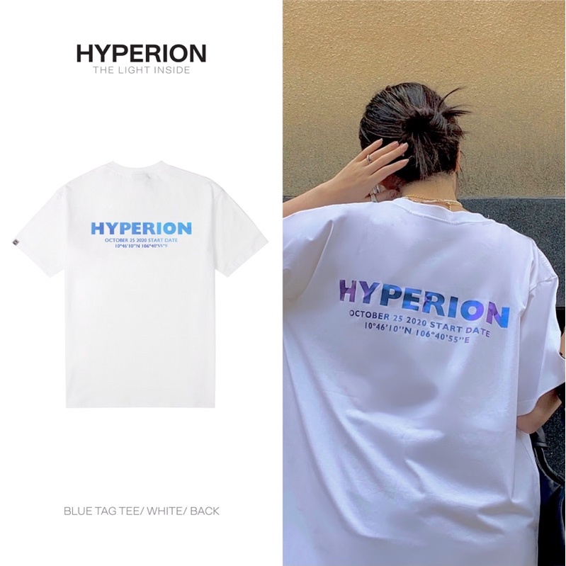 Áo thun HYPERION BLUE TAG TEE