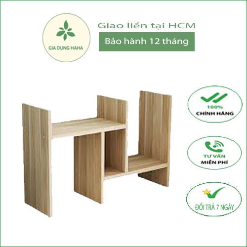 Kệ tủ để sách, đồ dùng cá nhân bằng gỗ đa năng, nhiều ngăn ĐỂ BÀN tiện ích