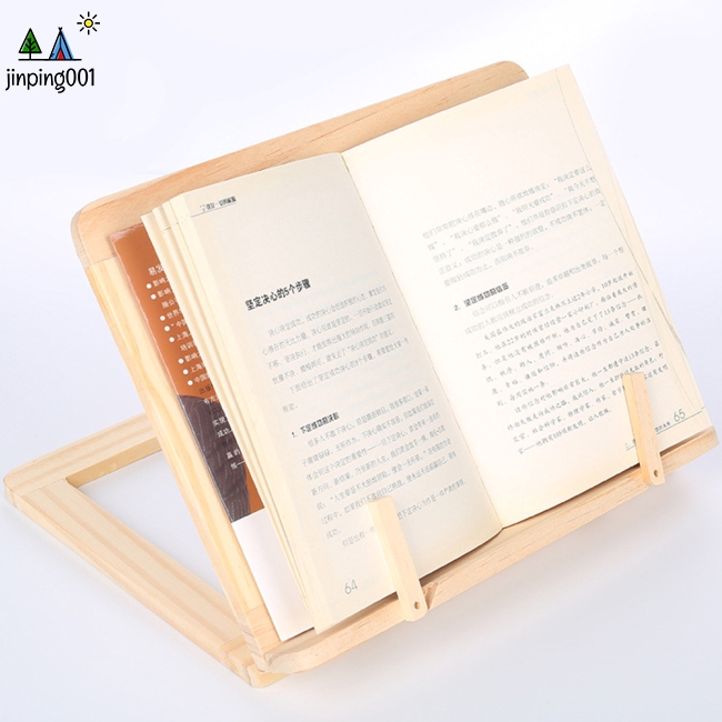Portable Multifunction Wooden Book Reading Stand Tablet PC Holder