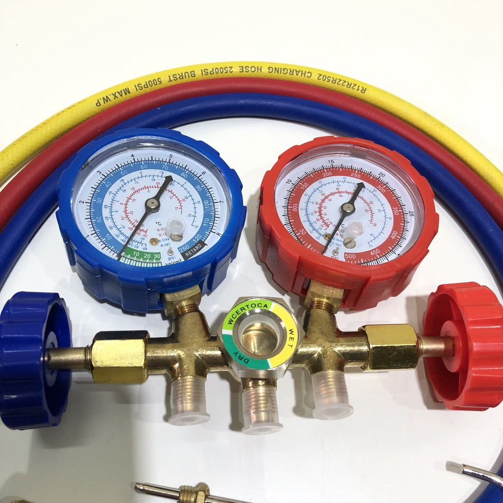 Đồng hồ đo áp suất gas máy lạnh HS-536C