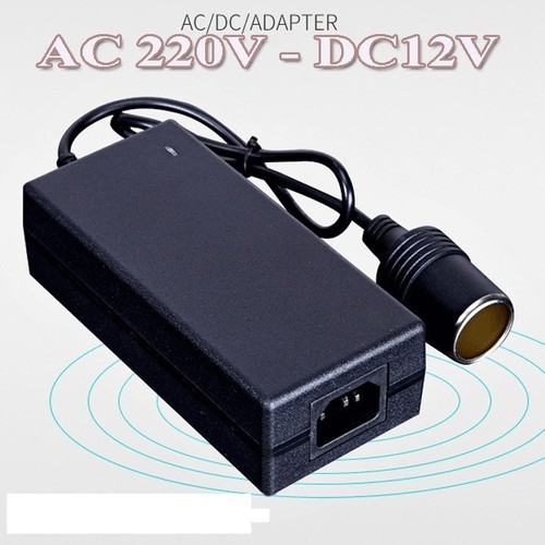 Bộ chuyển đổi nguồn 220v sang 5A-12V CZ60W - Chuyển nguồn ô tô - Adapter