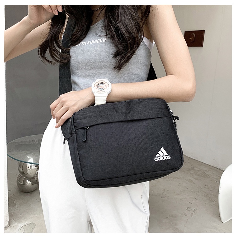 Túi Canvas NIKE Đeo Chéo Thời Trang Thể Thao Ngoài Trời Dành Cho Nam Và Nữ