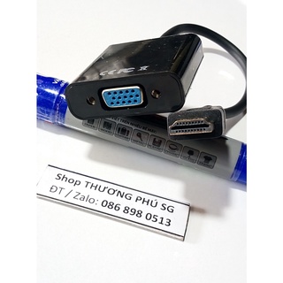 Cáp HDMI ra VGA dài 25Cm / Chuyển tín hiệu hình ảnh (Không có Audio)