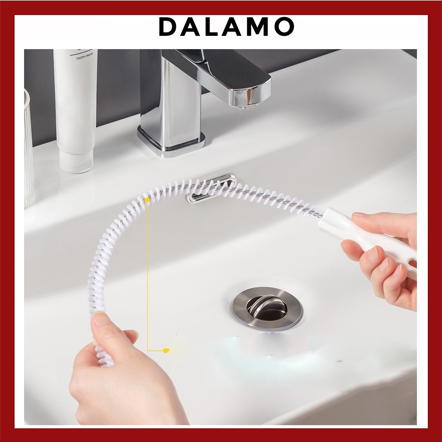Cây thông cống thoát nước dụng cụ Gắp Rác RY285 Que Thông Tắc Bồn rửa, ống cống siêu tiện lợi DALAMO