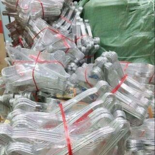 Xả kho móc nhôm phơi quần áo 1 bó 9 cái 13k
