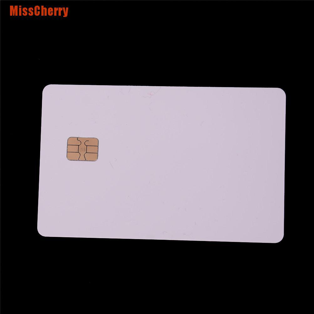 [MissCherry] New 5 Pcs Iso Pvc Ic With Sle4442 Chip Blank Smart Card Contact Ic Card Safety White