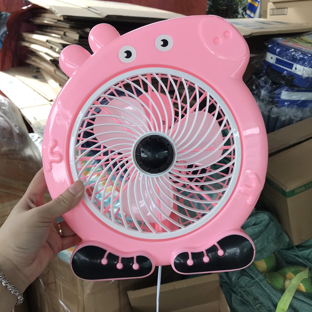 QUẠT ĐIỆN HÌNH THÚ MINI ĐÁNG YÊU