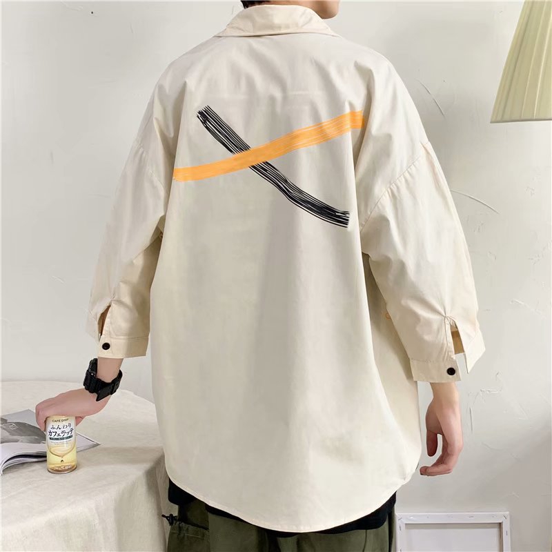 Áo sơ mi ngắn tay phong cách Hàn Quốc dành cho nam | BigBuy360 - bigbuy360.vn