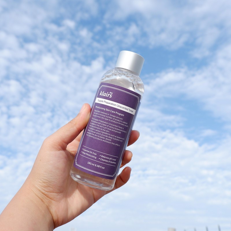 Nước Hoa Hồng Dear Klairs Supple Preparation Facial Toner 180ml Bản Không Mùi