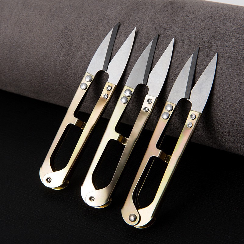 Kéo Cắt Chỉ Kèm Nắp Bằng Thép Không Gỉ Sắc Bén,Kéo Cắt May Chuyên Dụng