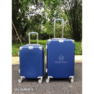 Vali nhựa 841 size 24 inch bọc góc kim loại