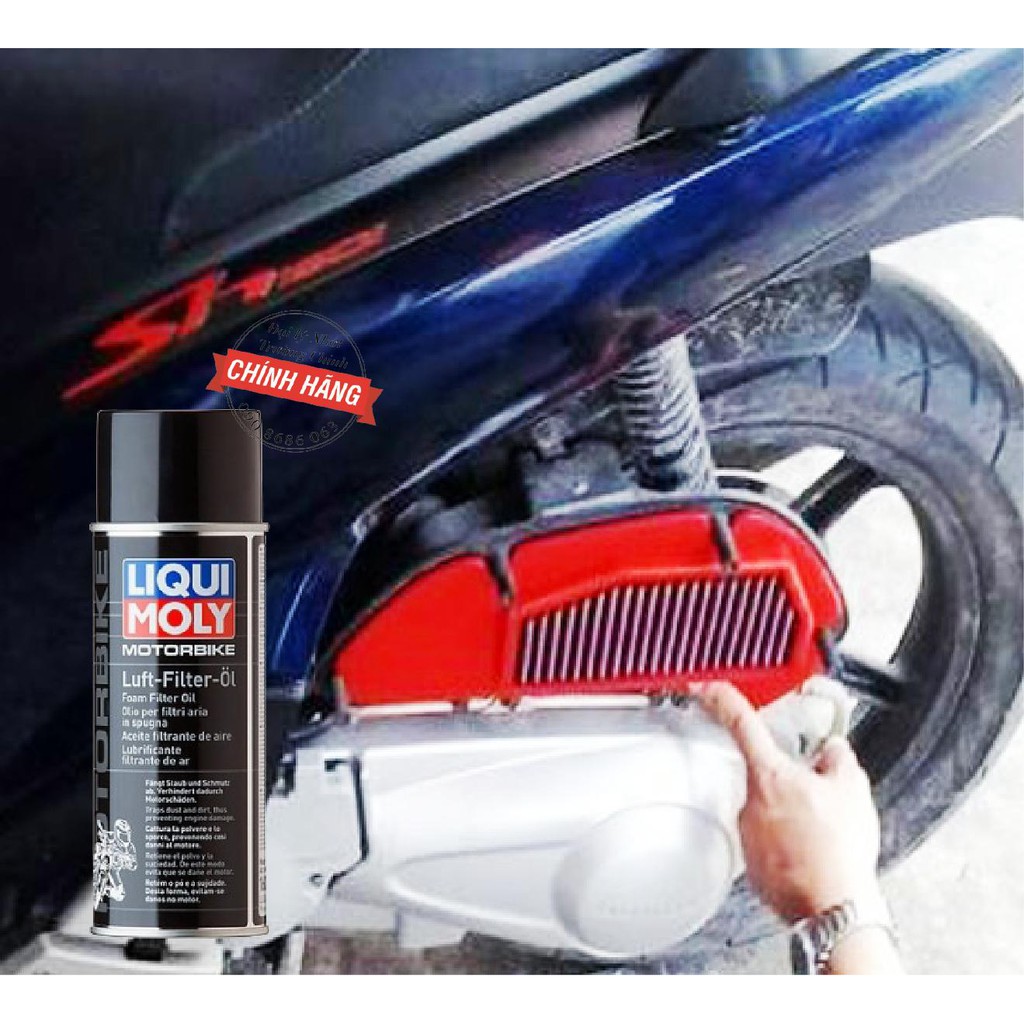 Dầu xịt bảo dưỡng lọc gió Liqui Moly Foam Filter Oil 400ml