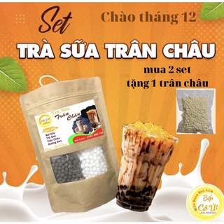 set Trà Sữa trân Châu siêu ngon/ 450gr nấu được 10 ly