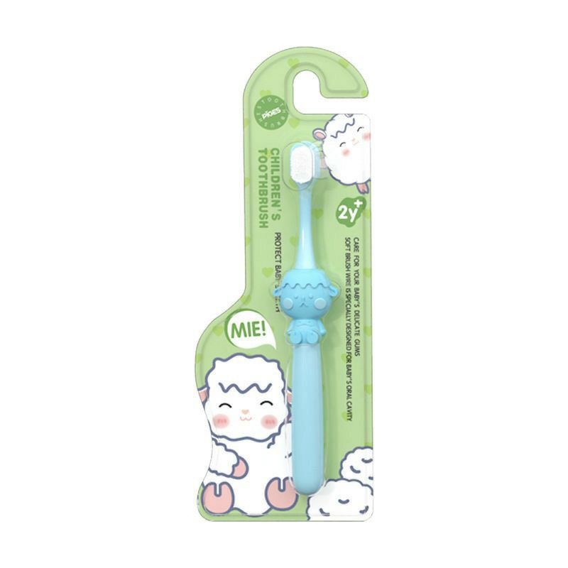 Bàn chải đánh răng cho bé từ 2-6 tuổi lông tơ hình cừu dễ thương