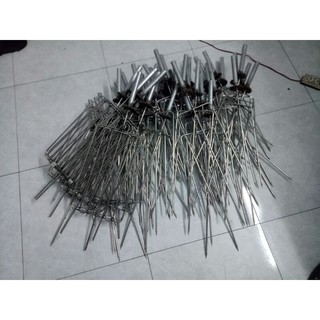 xiên nướng gà vịt vân đình bằng inox