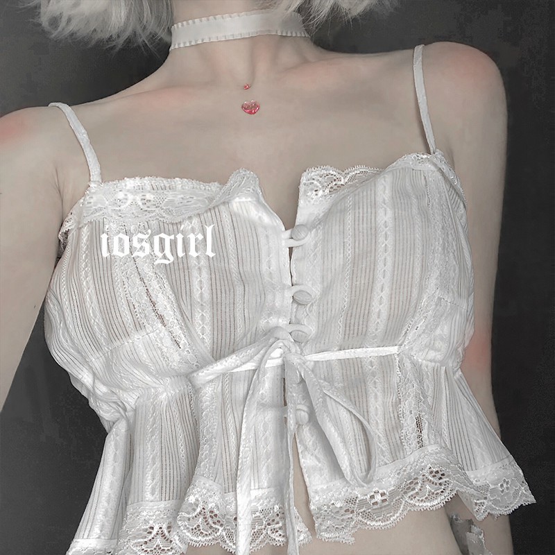 Đồ Ngủ Sexy 2 Dây GenY Bộ Đồ Nữ Mặc Nhà Gợi Cảm Chất Ren Mềm Mịn Hàng Cao Cấp | BigBuy360 - bigbuy360.vn