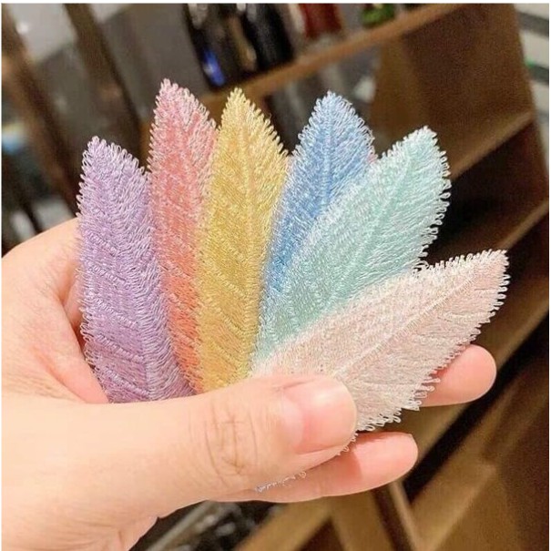 Kẹp tóc chiếc lá nhiều màu dễ thương thời trang cao cấp (1 CÁI MÀU NGẪU NHIÊN)