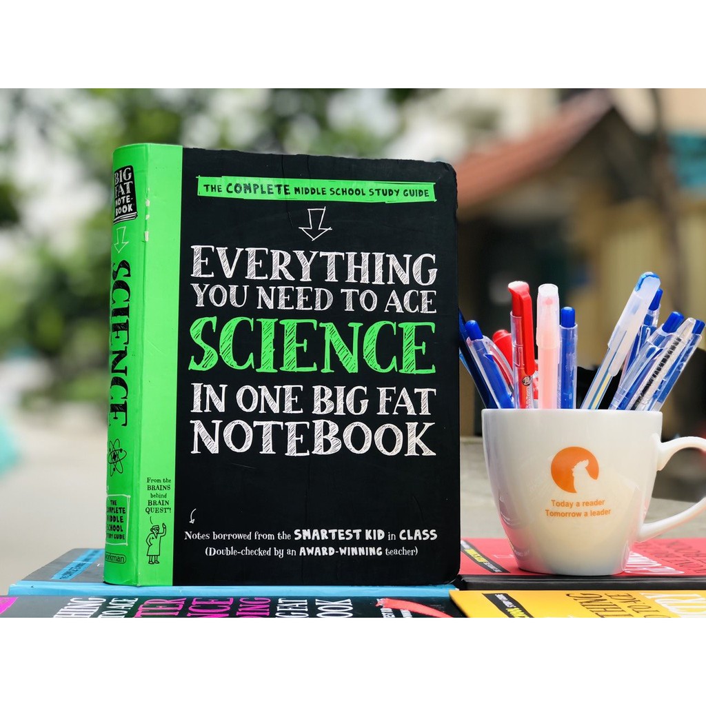 Combo: Sách Big Fat Notebook Everything You Need To Ace ( Bộ 6 cuốn tiếng anh )