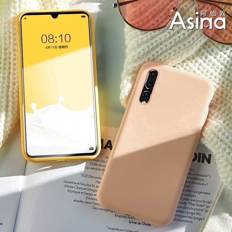 Ốp điện thoại dẻo bằng silicon màu trơn cho Huawei Nova 4 3 3e/P20 Lite 3i 2s