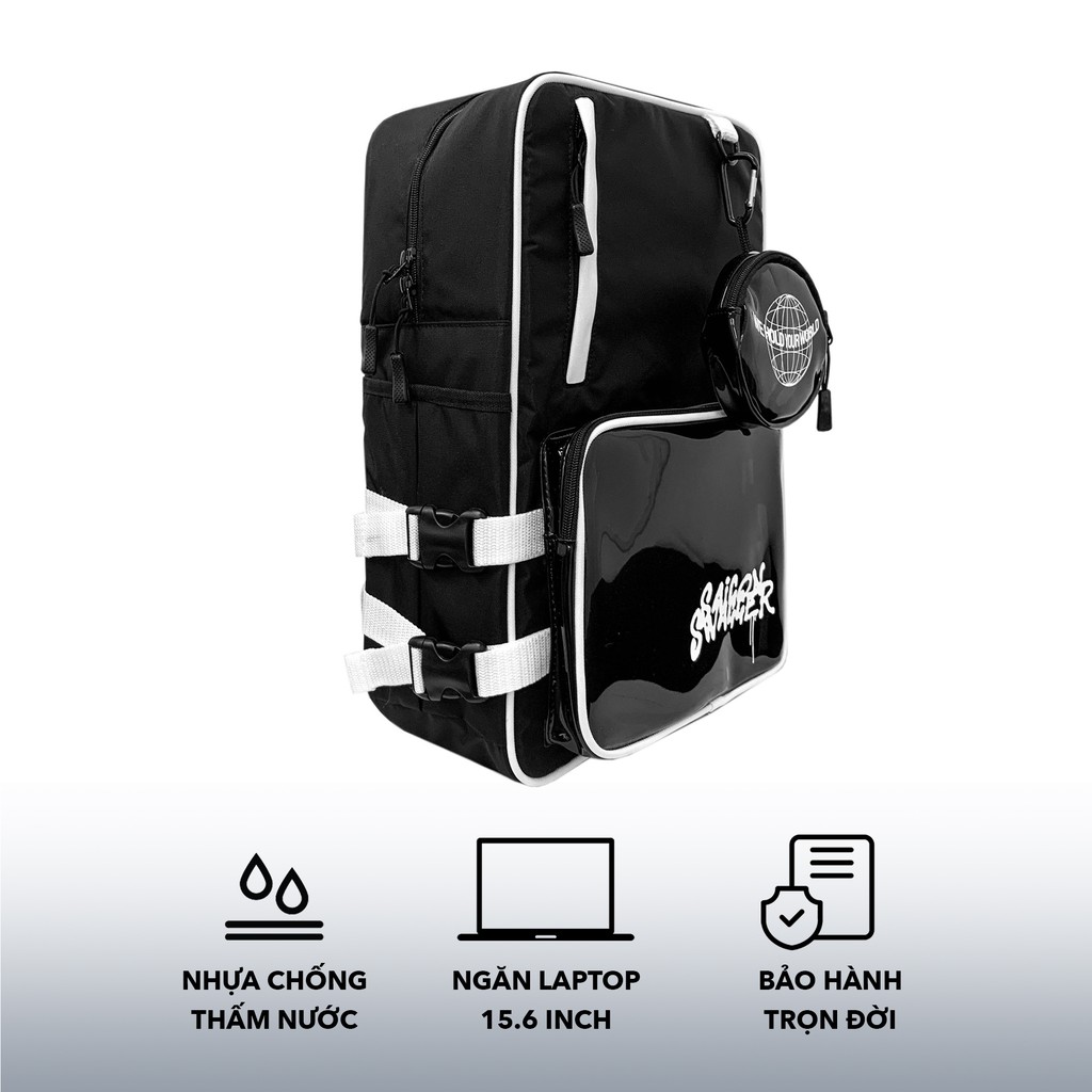 Balo Nhựa Flexible SAIGON SWAGGER® Ngăn Chống Sốc Laptop 15.6inch