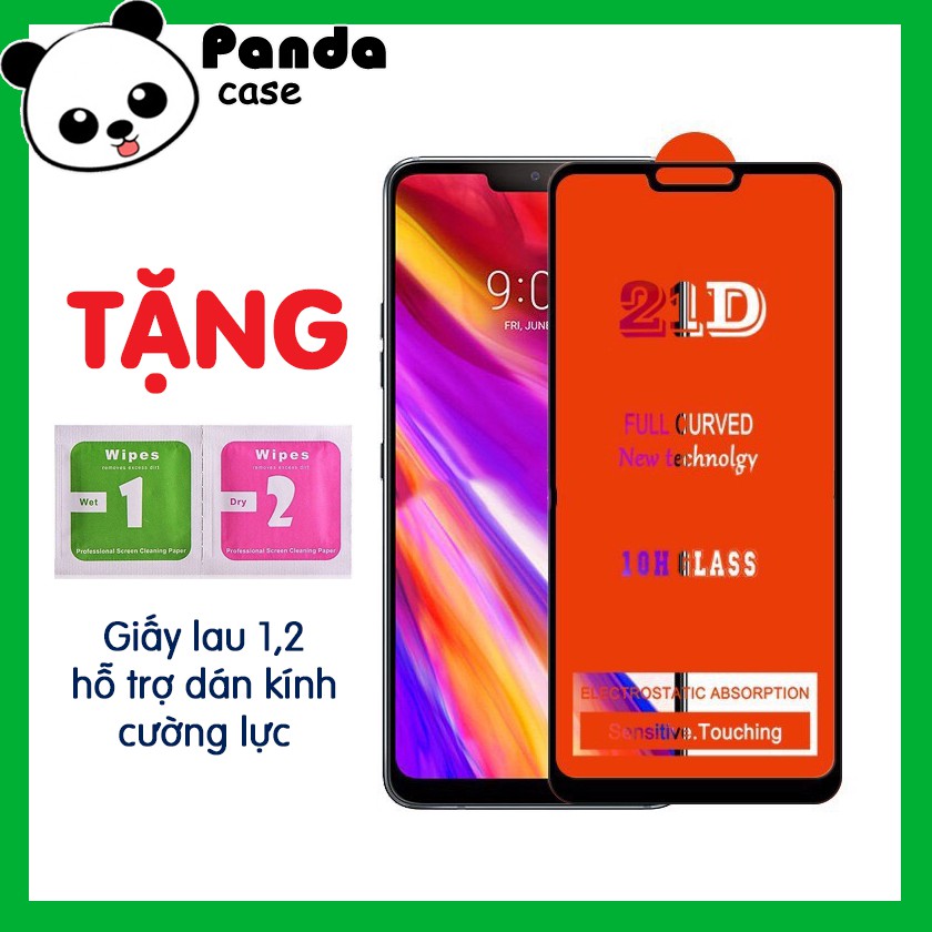 Kính cường lực iphone full màn 21D dành cho iphone 6/6s/7/7Plus/X/Xs/11/11ProMax/12/12ProMax - Panda Case